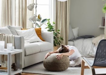 Having a space at home to practice yoga or relaxation exercises is easy if you follow these tips from Ikea