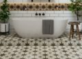 Inspiring and stylish floors for the bathroom