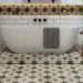 Inspiring and stylish floors for the bathroom