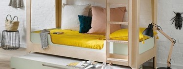 Beds for three or trundle bed + bunk to make the most of the space 