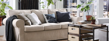 The most valued, the cheapest, the newest ... discover this selection of Ikea sofas 
