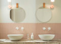 white faucets are another great option to consider for the bathroom