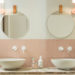 white faucets are another great option to consider for the bathroom
