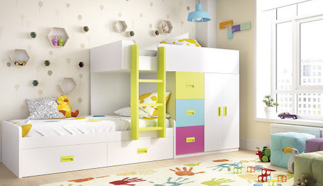 Three ways to use colors in a children’s bedroom to change the perception of space