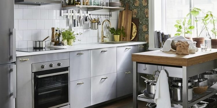 15 mobile kitchen islands to add kitchen work and storage surfaces