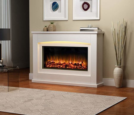 Classic electric fireplace