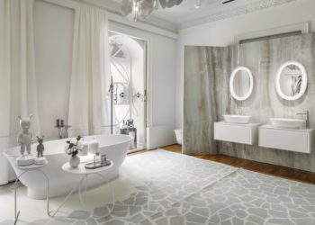 Laufen presents The New Classic in its “Water” space at Casa Decor 2020, designed by Sinmas