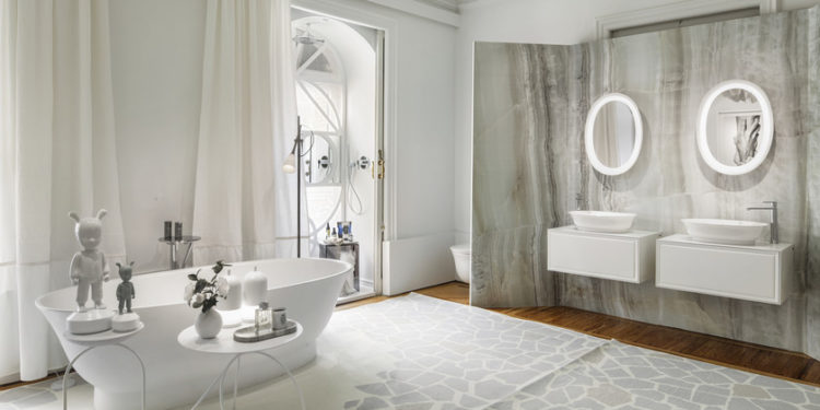 Laufen presents The New Classic in its “Water” space at Casa Decor 2020, designed by Sinmas