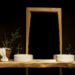 Trying to return to nature, Elia’s solid wood bathroom countertops arrive