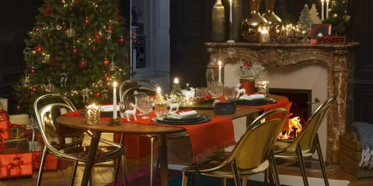 Habitat proposes Art Deco as a trend for Christmas tables that unite tradition and avant-garde