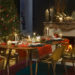 Habitat proposes Art Deco as a trend for Christmas tables that unite tradition and avant-garde