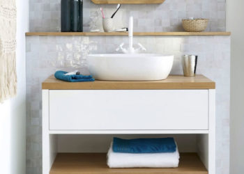 Maisons du Monde turns some of its dressers and dressers into beautiful bathroom sink cabinets