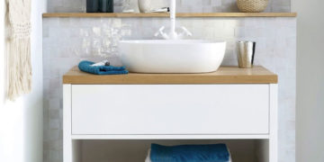 Maisons du Monde turns some of its dressers and dressers into beautiful bathroom sink cabinets