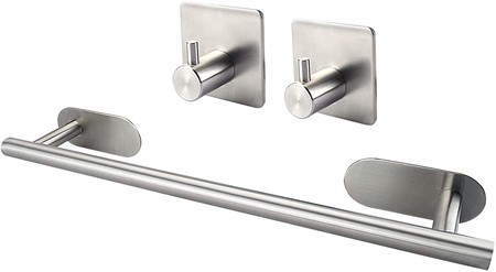 screwless towel racks