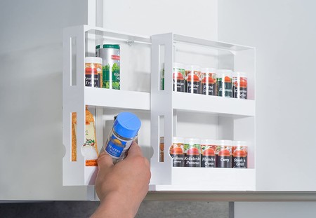 Extensible spice rack