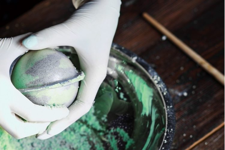 how to create colored bath bombs step by step Interior Magazine
