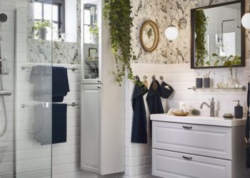 Do you want your bathroom to be functional and cozy? Ikea gives us the keys to achieve it