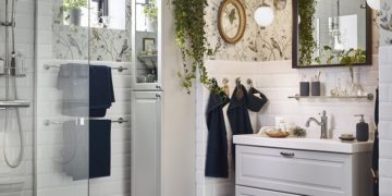 Do you want your bathroom to be functional and cozy? Ikea gives us the keys to achieve it