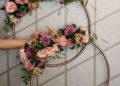 Hula hoop decoration: +25 photos and how to make
