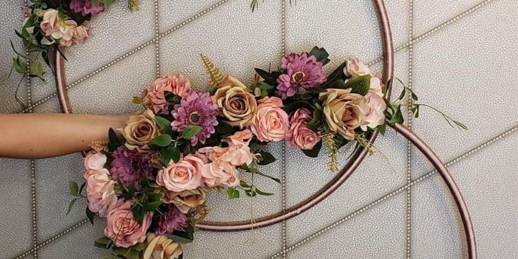 Hula hoop decoration: +25 photos and how to make
