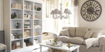 11 proposals from Maisons du Monde to organize books according to decorative style