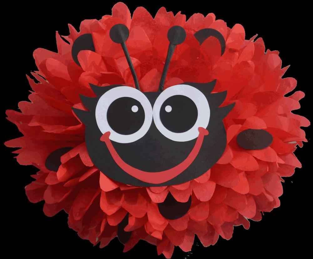 ladybug pompom