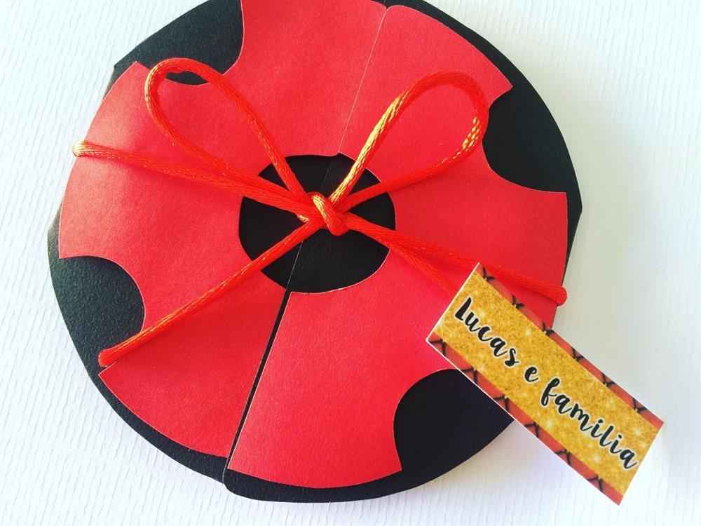 ladybug invitation