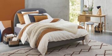 Eight ideas to gain space in a bedroom and be able to integrate the work area well into it