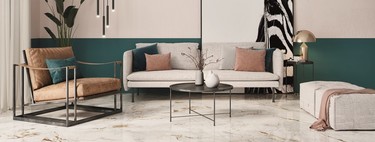 Gala bets on natural materials such as stone, marble or wood in its new collection for 2020 