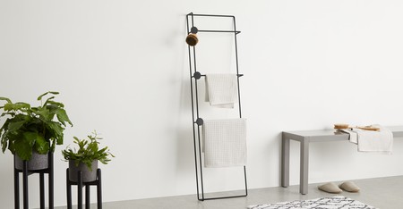 towel rack and coat rack