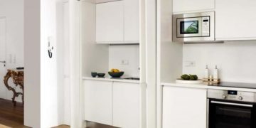 Hidden or hidden kitchens, the trend most compatible with open kitchens