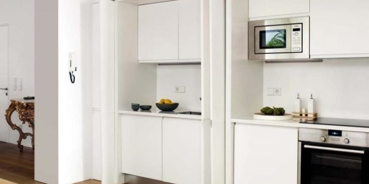 Hidden or hidden kitchens, the trend most compatible with open kitchens