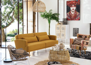 Nueve sofás cama por menos de 500 euros en Maisons du Monde, para ganar versatilidad y recibir invitados