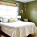 renovation of a guest bedroom with recycled pieces and color change