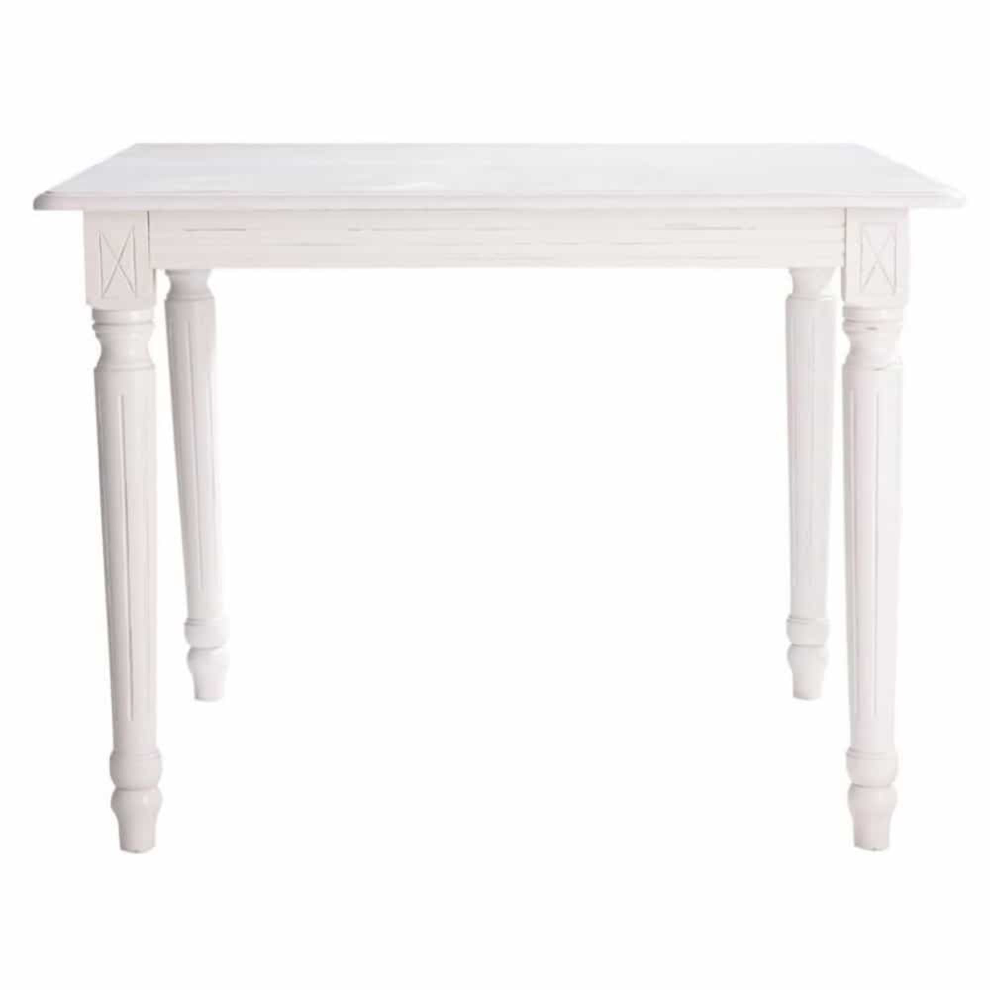 Mesa de comedor extensible de 4 a 8 personas blanca An. 100/180 cm
Descripción
499,00 €