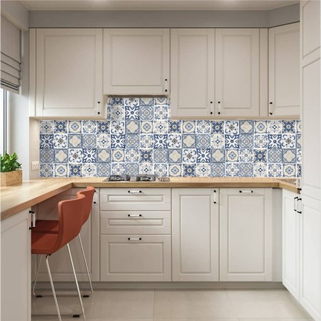 Azulejos adhesivos para cocina