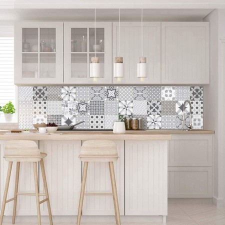 Azulejos adhesivos para cocina