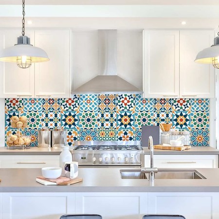 Azulejos adhesivos para cocina