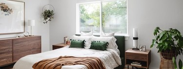 Before and after: a practical, inspiring, modern and warm master bedroom