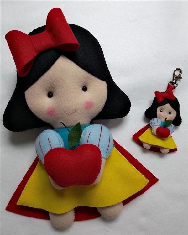 chaveiro branca de neve