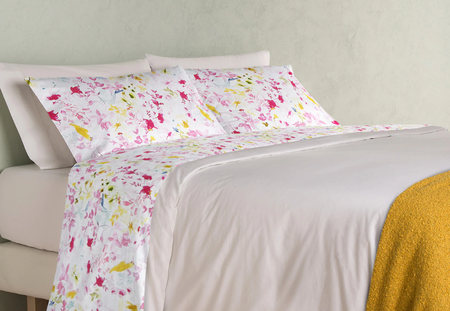 Juego de cama con estampado floral rebajas verano 2020