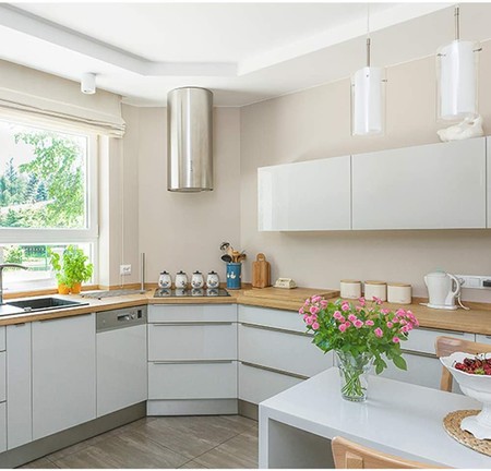 White vinyl for the kitchen