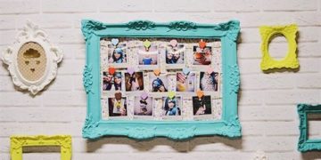 Handmade wall picture frame: 20 ideas