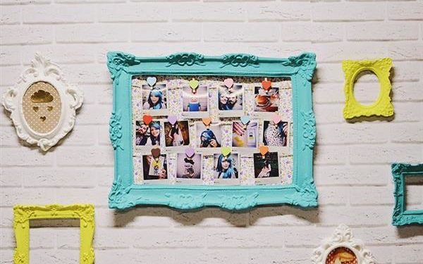 Handmade wall picture frame: 20 ideas
