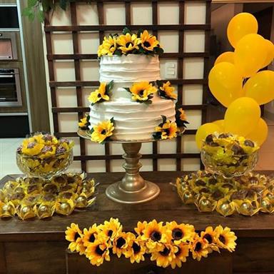 sunflower rustic party