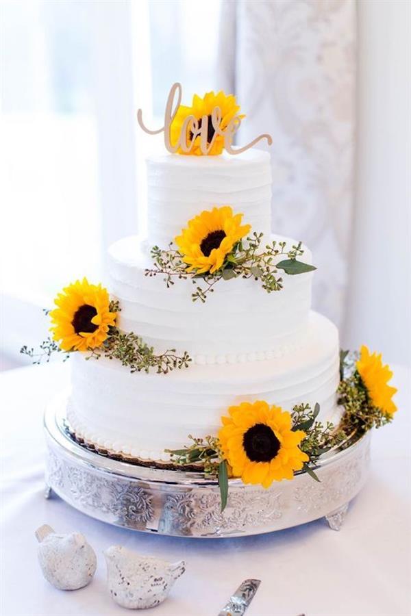 sunflower cake