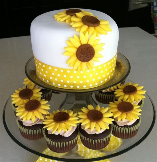 cake-sunflower 