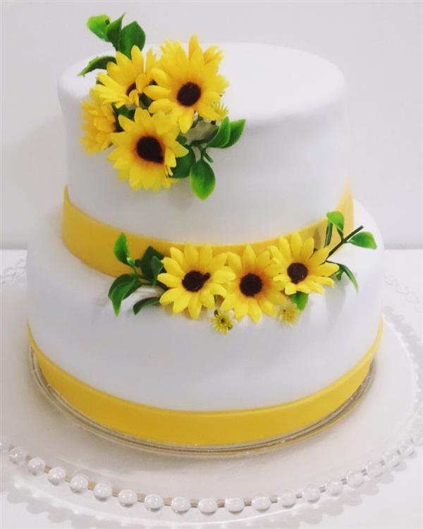 sunflower cake