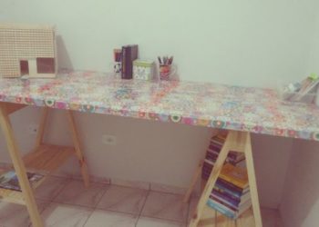 Como decorar mesa com papel contact: 20 Ideias
