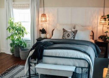 un dormitorio que se renueva por completo de un modo sencillo y asequible